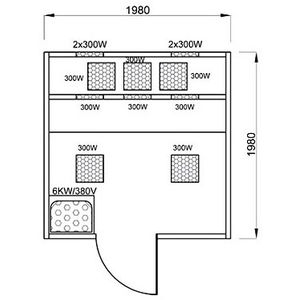 Инфракрасная сауна Wellis Beachside Family - Фото 7