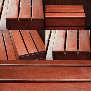 Деревянные ступени Wellis «Cherry redwood» - Фото 4