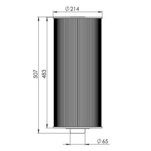 Фильтр для СПА-бассейна Wellis AKU1820 (483 x 214 мм) - Фото 1