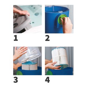 Система очистки фильтр-картриджа для СПА-бассейна Myspa - Фото 3