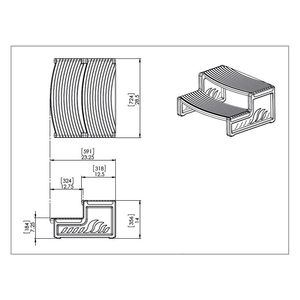 Ступени для СПА-бассейна Myspa Handisteps «Black» - Фото 1