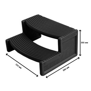 Ступени для СПА-бассейна Myspa Handisteps «Black» - Фото 4