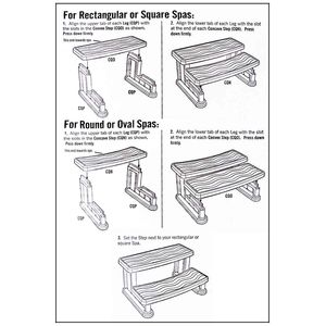 Ступени для СПА-бассейна Myspa ValetSteps «Redwood» - Фото 6