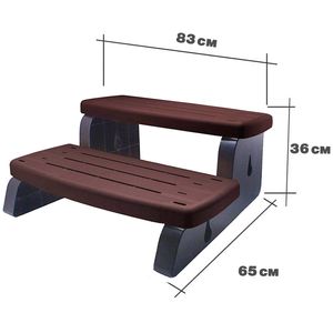 Ступени для СПА-бассейна Myspa Watersteps «Mocha» - Фото 1