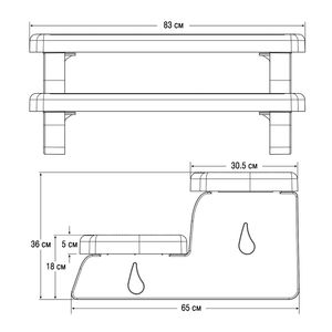 Ступени для СПА-бассейна Myspa Watersteps «Mocha» - Фото 9